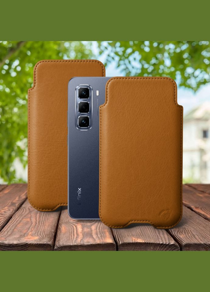 Футляр Sportage для Infinix Hot 50 Pro 4G Коричневый (78363) Stenk (316651299)