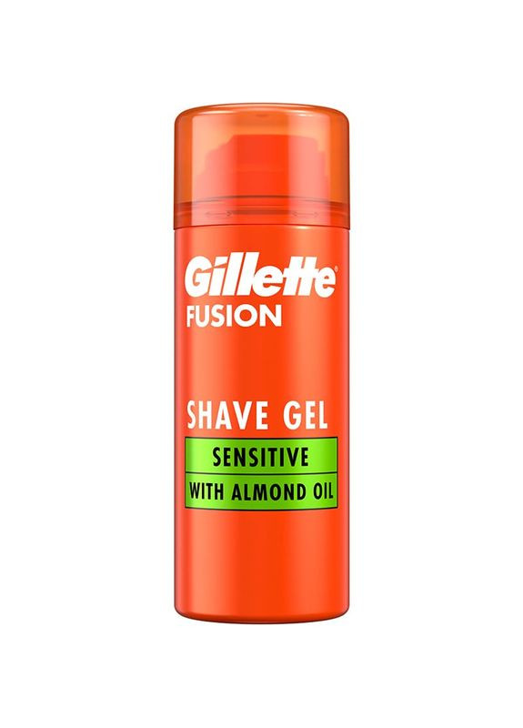 Гель для гоління Fusion Для чутливої шкіри 75 мл (7702018464876) Gillette (334676039)