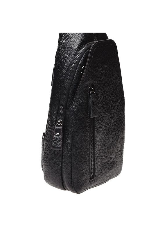 Рюкзак чоловічий шкіряний K15038 Black Keizer (301871474)