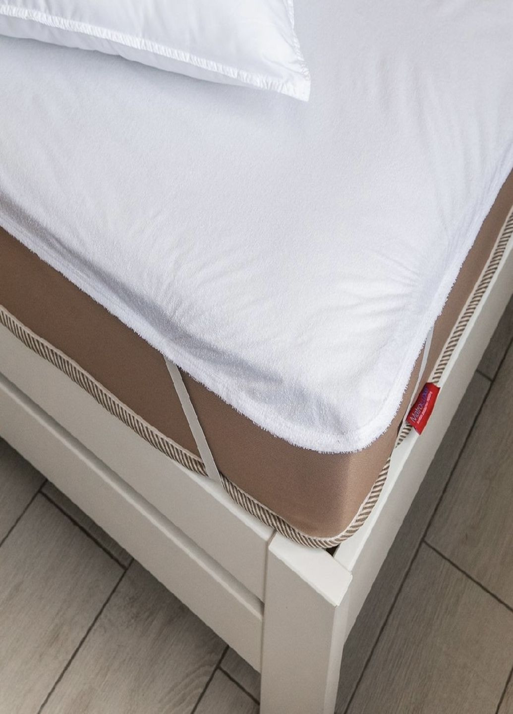 Наматрасник водонепроницаемый 160х200 см на резинках. Наматрасник Бамбук для матрасов высотой до 30 см. ТЕП Наматрацник на резинці (324834847)