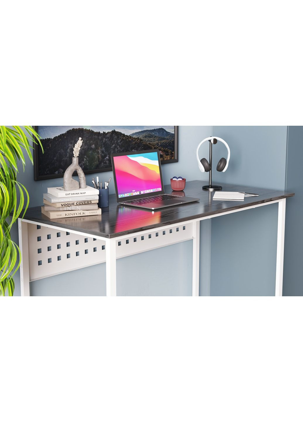 Компьютерный стол Майк 75x120x60 белый ДСП 16мм FRD-101311 Ferrum-decor (353500814)