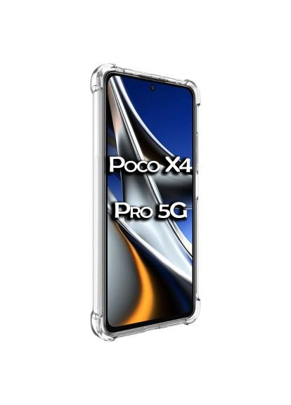 Чохол до мобільного телефона (708631) BeCover Anti-Shock Poco X4 Pro 5G Clear (369444633)