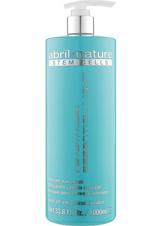 Маска для тонких и ломких волос Stem Cells Instant Mask Essential Light 1000ml (613099-86162) Abril et Nature (368607279)