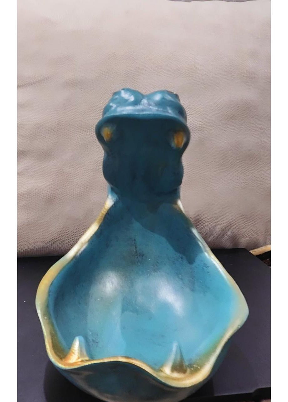 Пепельницаорганайзер, ключница, Бегемот Черная No Brand (295012757)