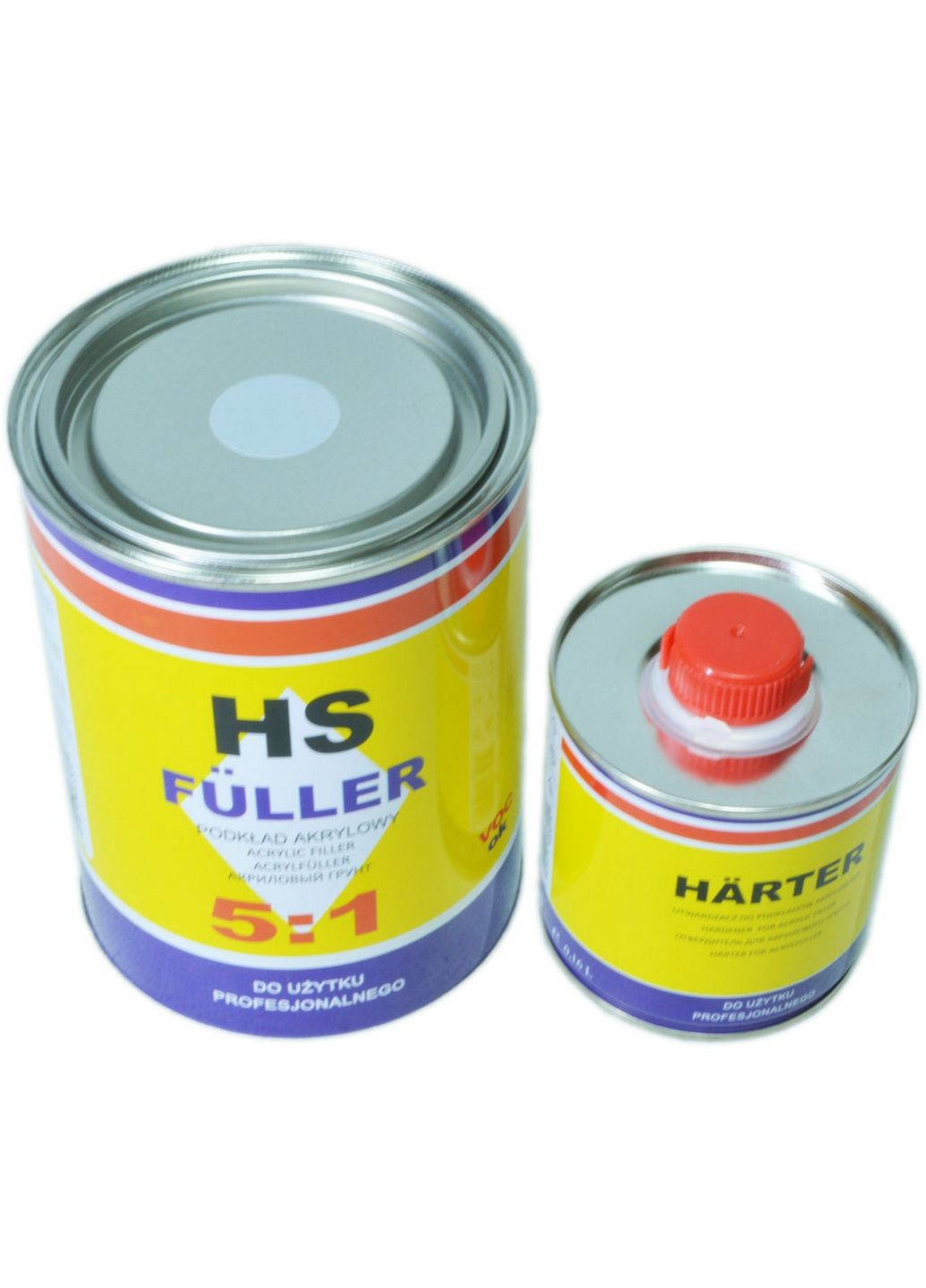 Грунт акриловый 5:1.8 л HS Fuller (отв. Harter - 160 мл) No Brand (289460588)
