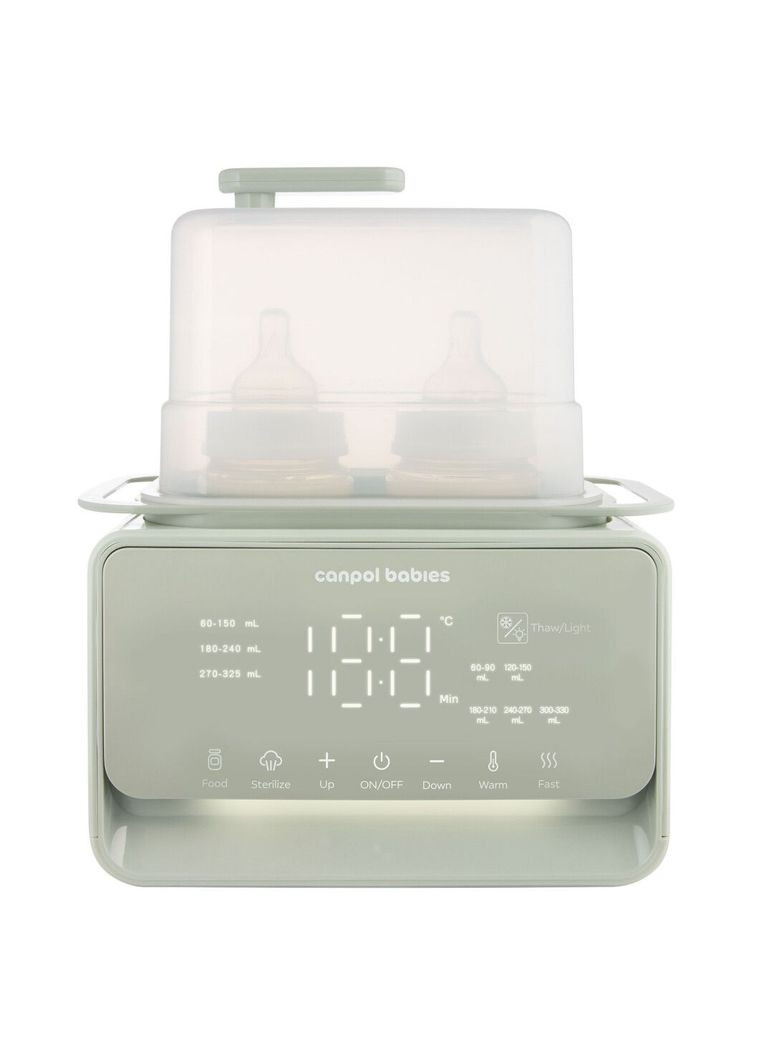 Подогреватель и стерилизатор 7в1 с терморегулятором и подсветкой () Canpol Babies 12/218 (336330095)
