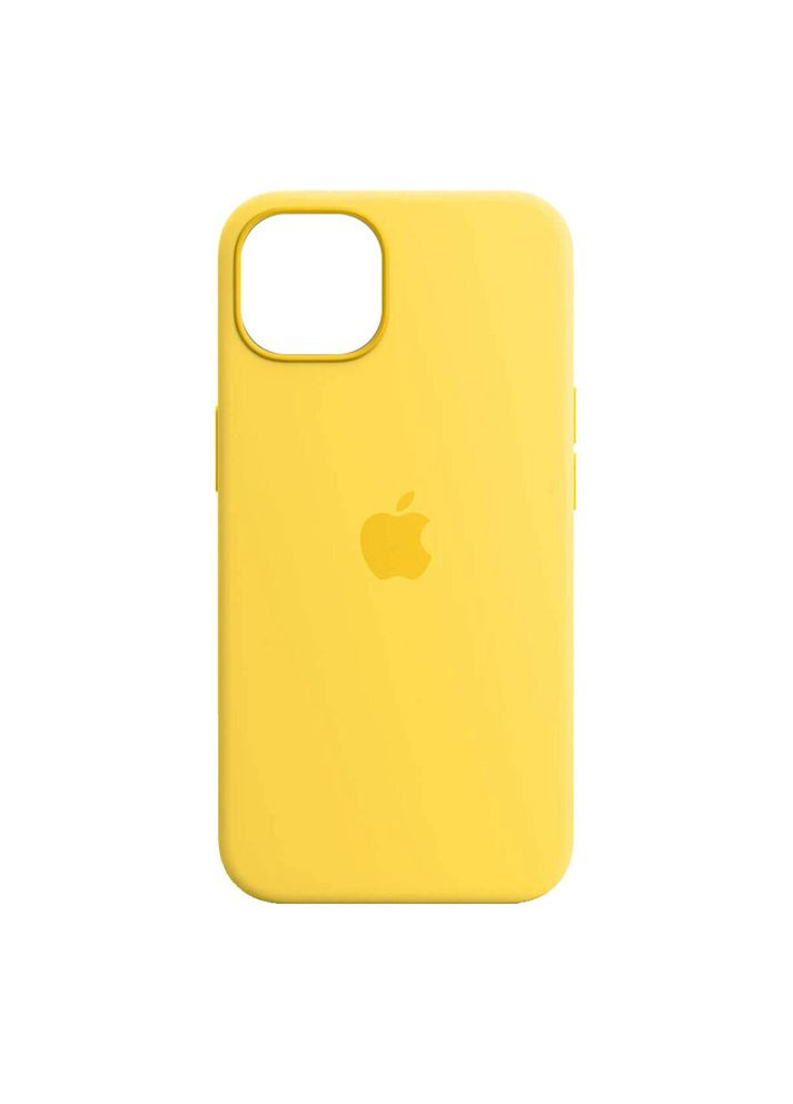 Чехол Original Silicone Case для Apple iPhone 15 Plus Lemon Zest (ARM69859) No Brand (327881378)