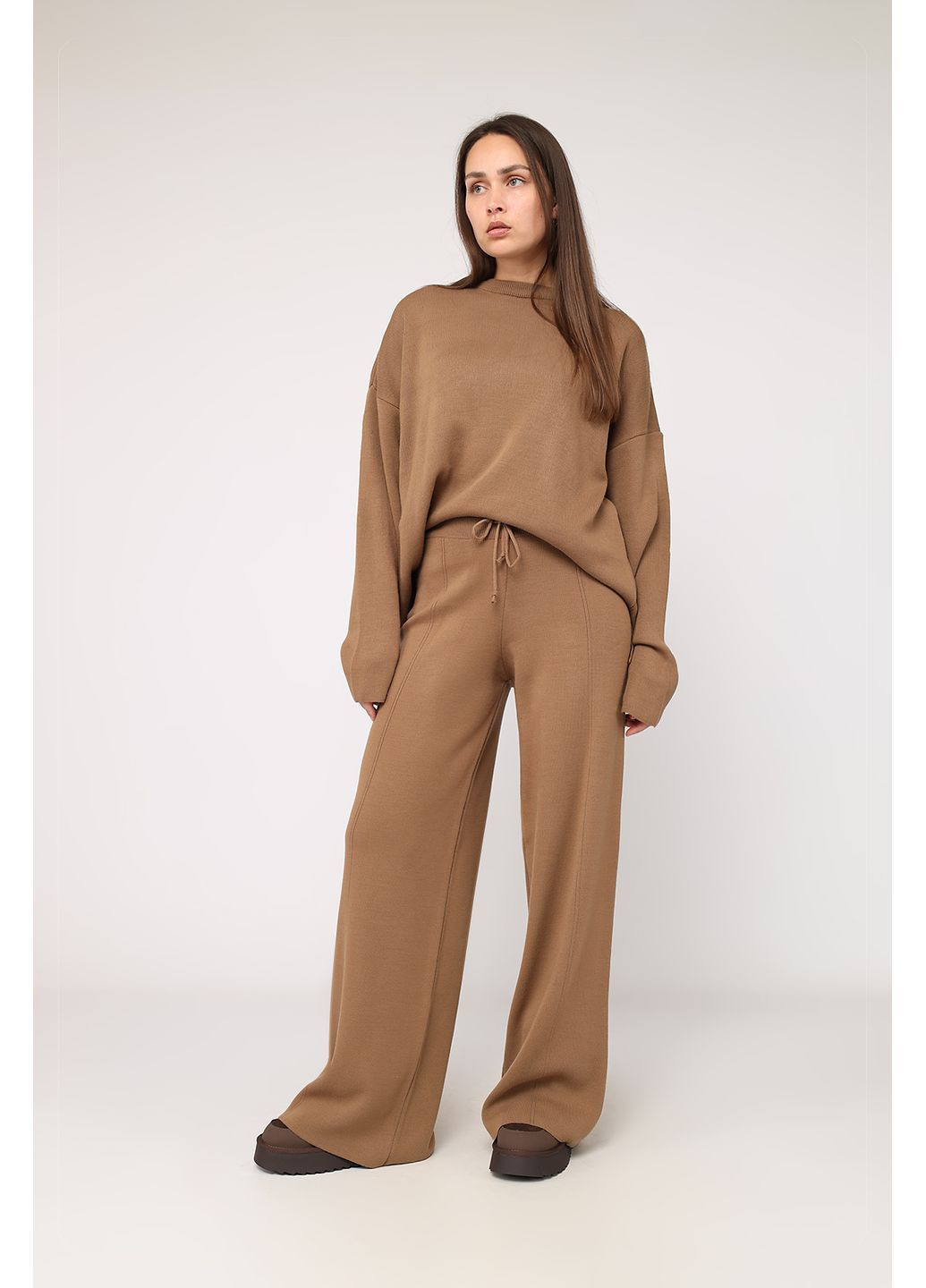 Джемпер жіночий колір бежевий CB-00285752 Yuki (366726152)