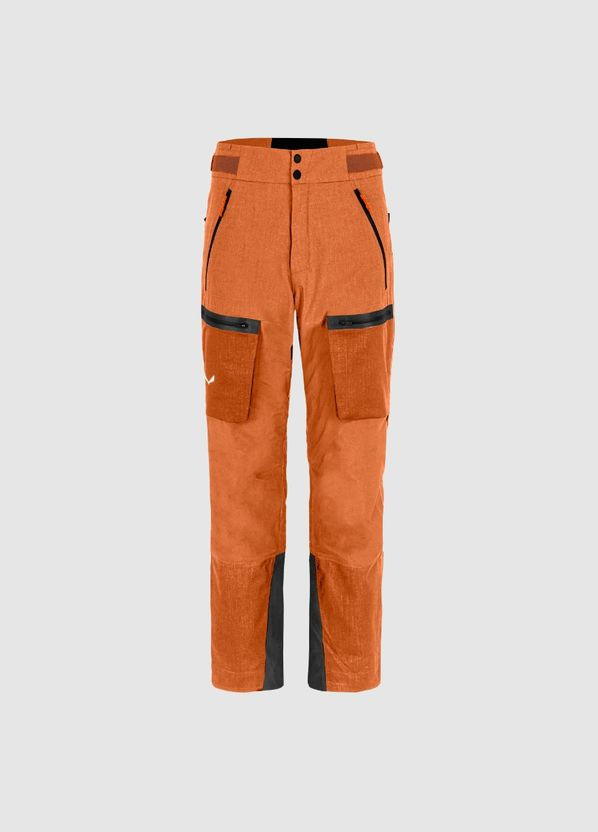Оранжевые демисезонные брюки Salewa