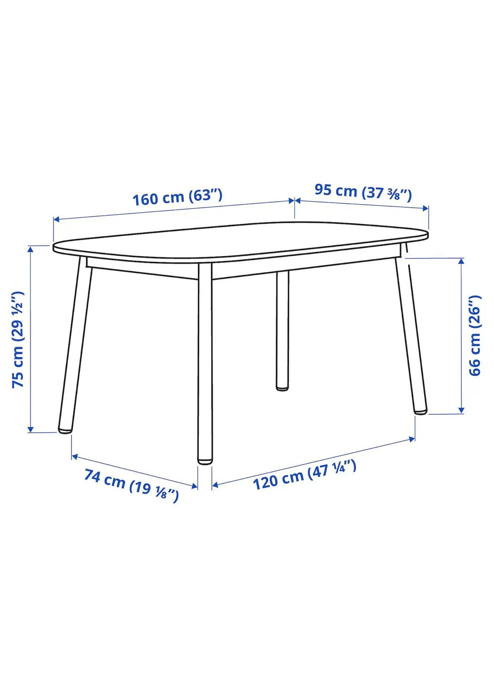 Стіл IKEA (278406926)