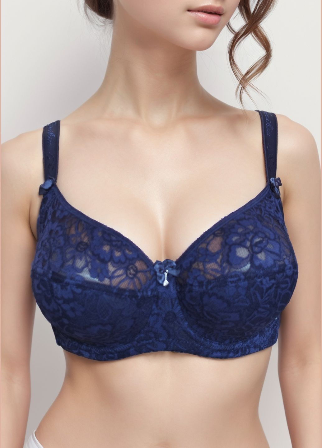 Фіолетовий бюстгальтер 5098 h Finikin з кісточками нейлон, еластан