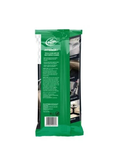 Серветки очисні для салону INTERIOR 1 WIPES, 24 шт Turtle Wax (360874614)