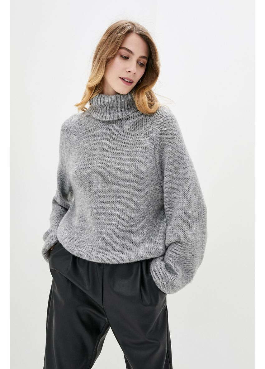Серый зимний свитер sw866 Sewel