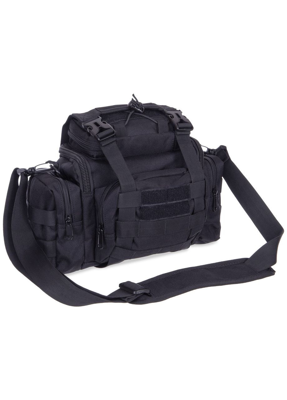 Результат тактический (нейлон, оксфорд 900D, раствор 30x10x22см, 6л, Черный) (TY-09_Черный) SILVER KNIGHT (361436406)