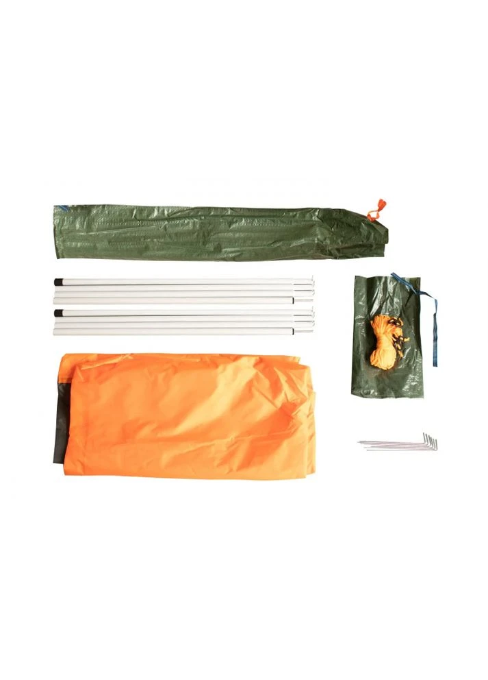 Тент со стойками Lite Tent orang, 440 х 440 см, вес 2.1 кг, для кемпинга Tramp (395592744)