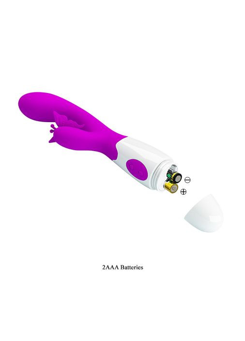 Вібратор - Pretty Love Butterfly Kiss Vibrator Purple Drive LyBaile (322536011)