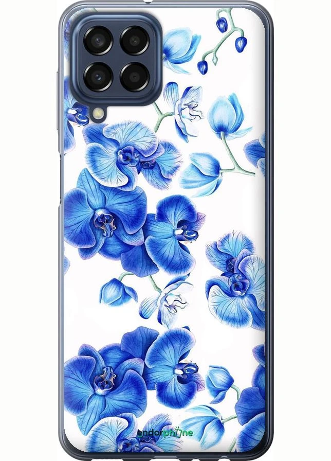 Чехол на Samsung Galaxy M33 M336B Голубые орхидеи "4406u-2633-70447" Endorphone (387672015)