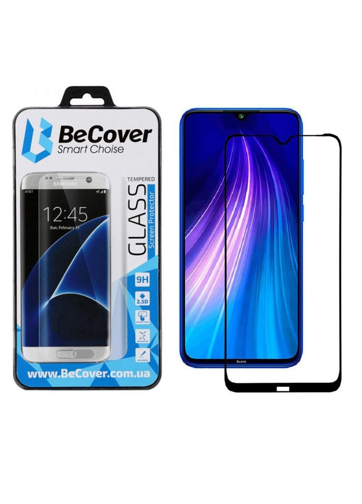 Скло захисне (m432634) BeCover Xiaomi Redmi Note 8T Black (367068027)