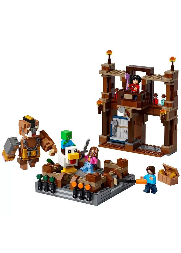 Конструктор Minecraft Бойцовский ринг в лесном имении (21272) Lego (369674602)