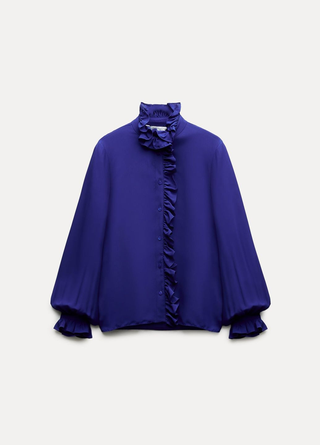 Синяя демисезонная блузка Zara