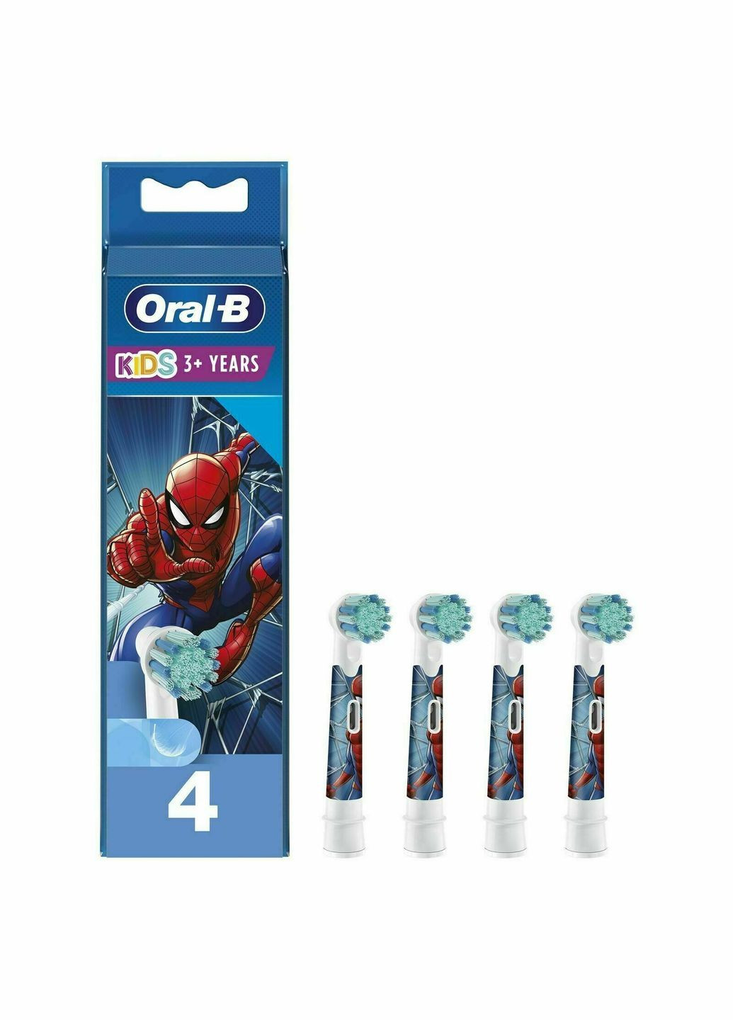 Змінні насадки OralB Kids Spiderman (4 шт) Oral-B (280265735)