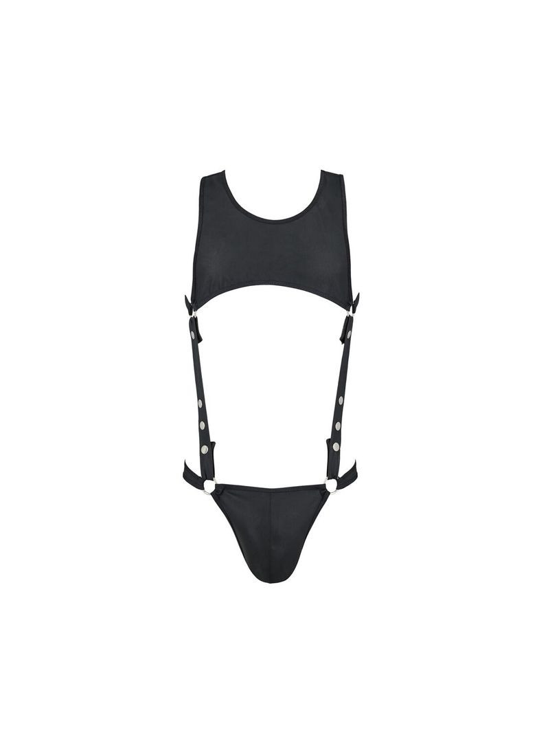 Чоловіче шкіряне боді 056 Adam Black CherryLove Passion (296623640)