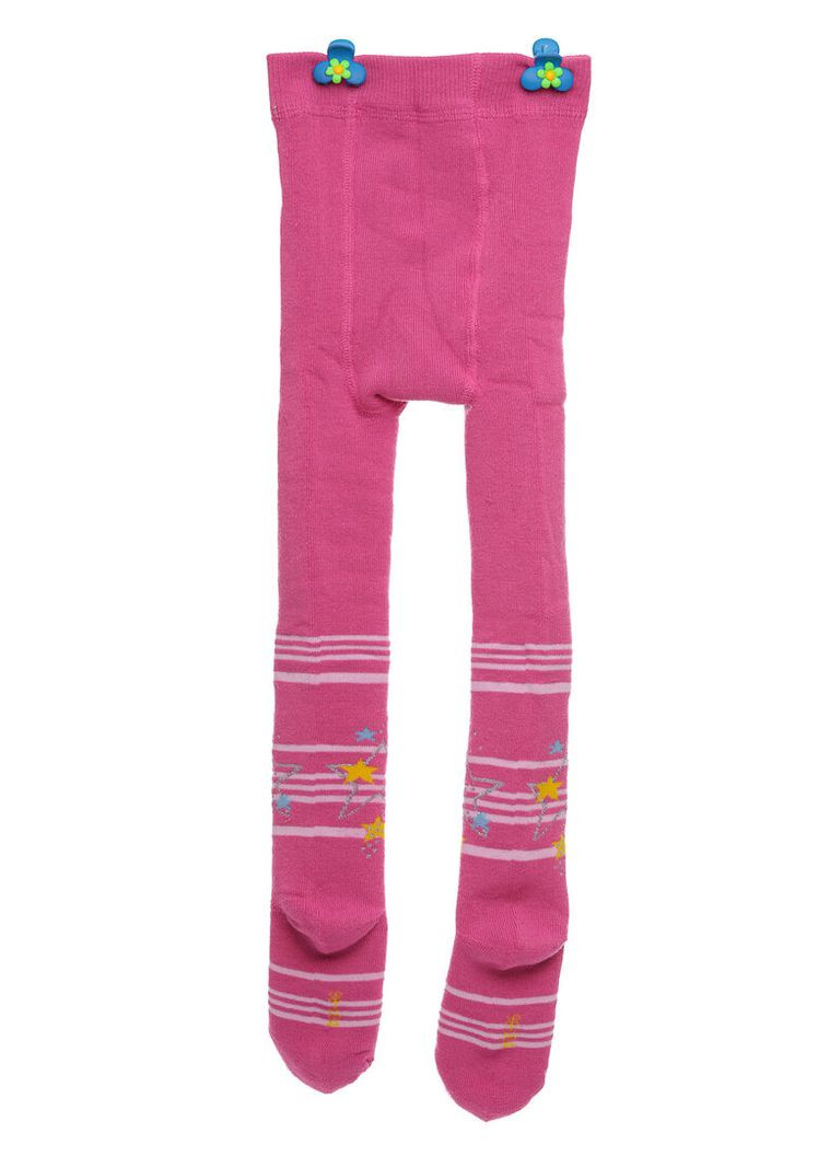 Махрові колготи для дівчинки із рожевою зірочкою 98 см (50505) BABYKROHA (315721148)