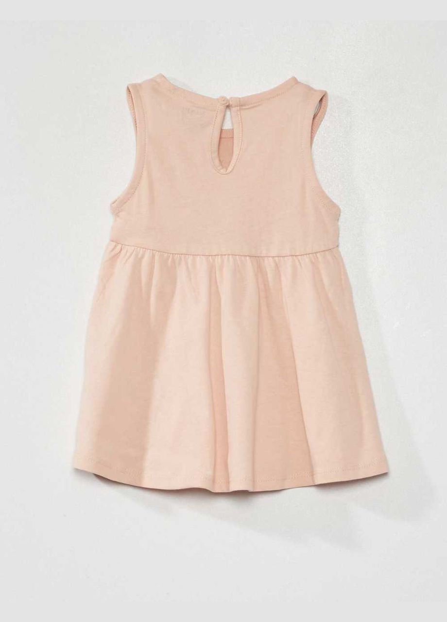 Світло-рожева сукня літо,світло-рожевий з принтом, Kiabi (293968829)