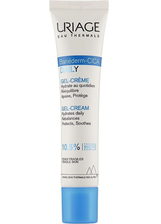 Денний гель-крем для обличчя Bariederm Cica Daily Gel-Creme 40ml (903882-11289) Uriage (368657142)