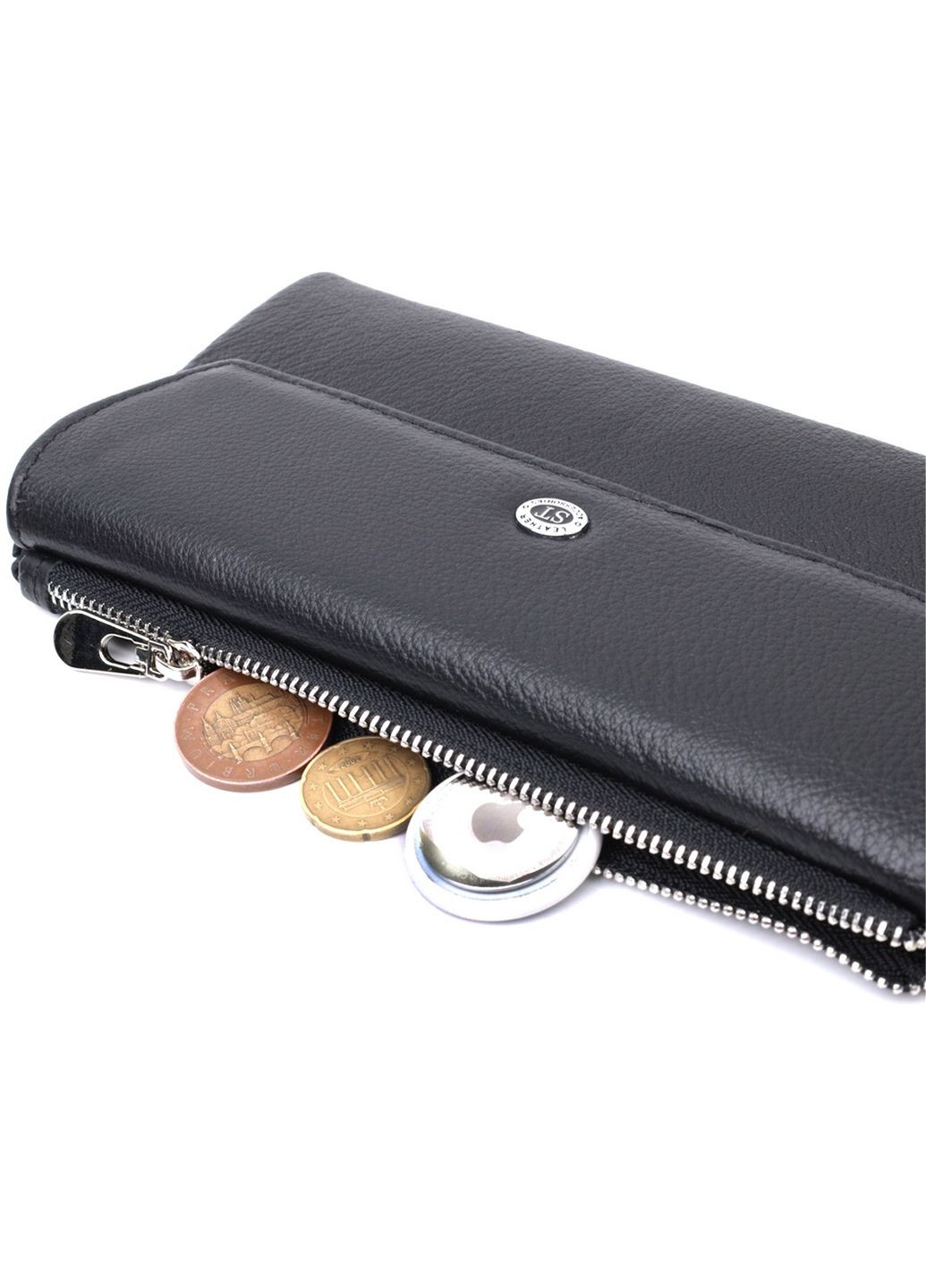 Жіночий шкіряний гаманець 19,5х10,5х2 см st leather (315872114)