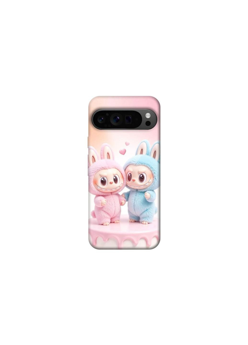 Чехол на Google Pixel 9 Pro Labubu Twins Frontalka (354667288)