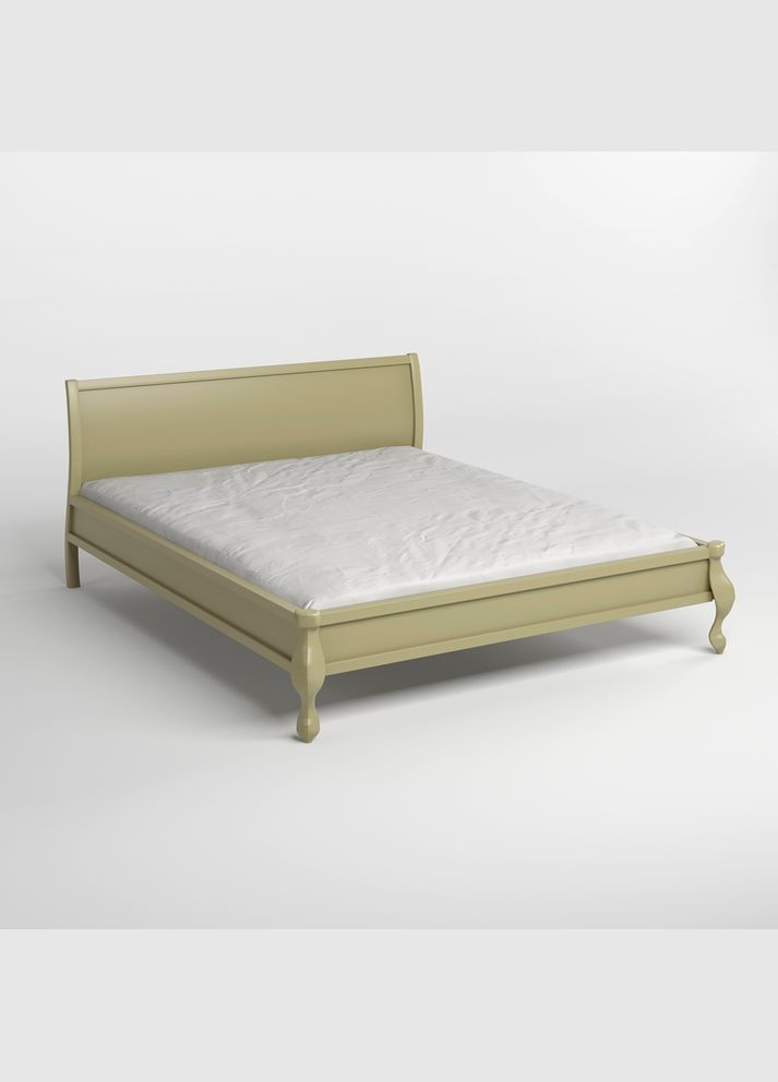 Полуторне дерев'яне ліжко Палермо (RAL1020) 120х200 см (MBG-12377) Mebigrand (366085199)