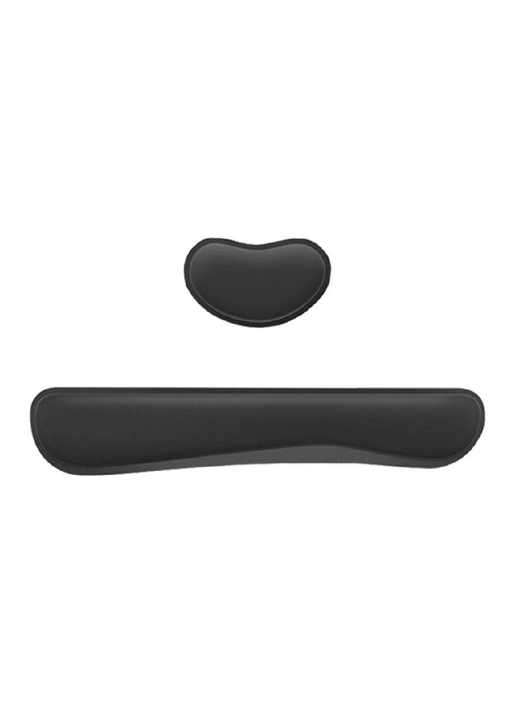 Комплект набір килимків подушечок для підтримки профілактики тунельного синдрому зап'ястя 2 штуки (476862-Prob) Чорний Unbranded (292111603)