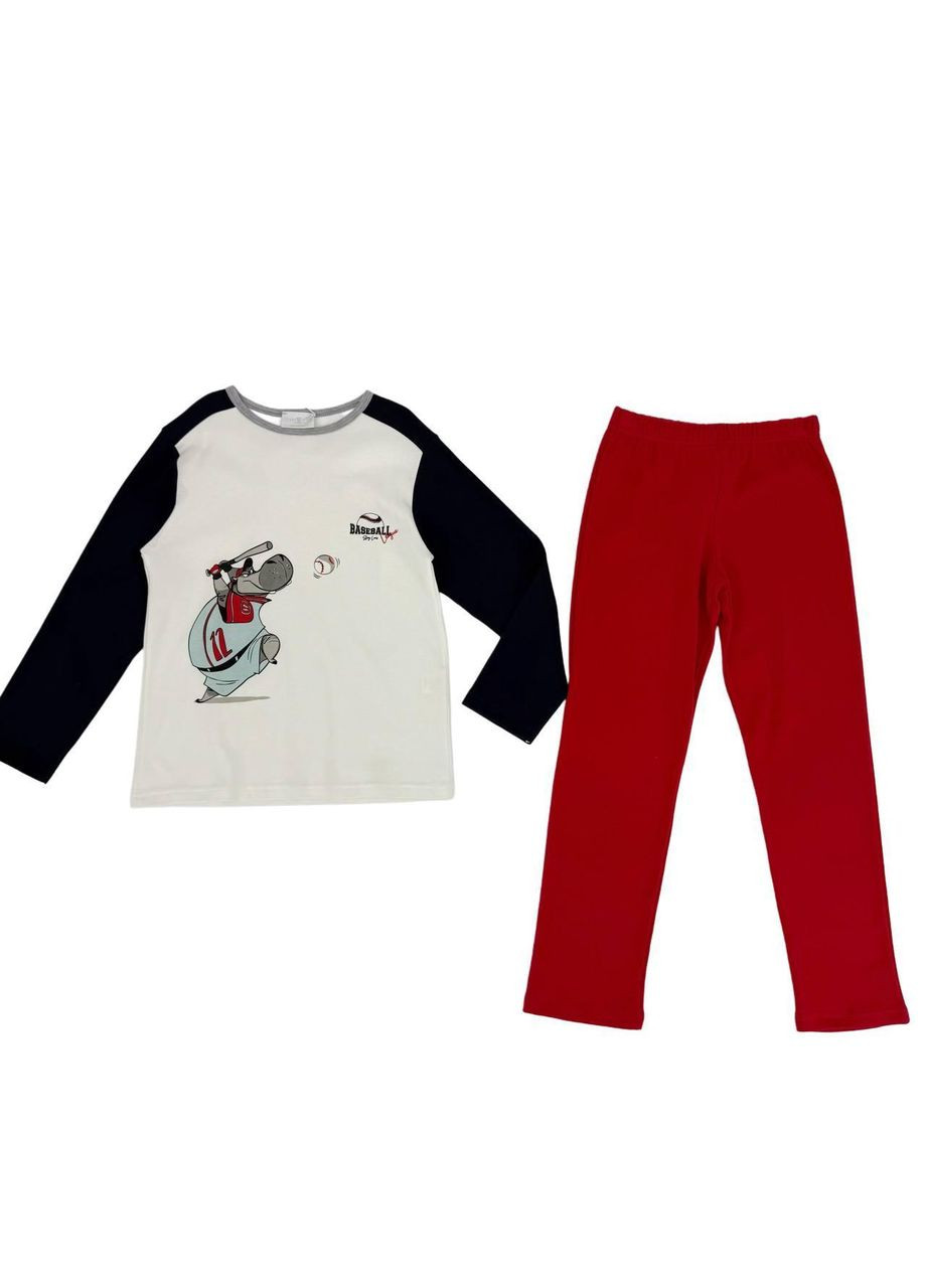 Червона піжама, арт. 26422, baseball league, 6 років, 116 см Story Loris
