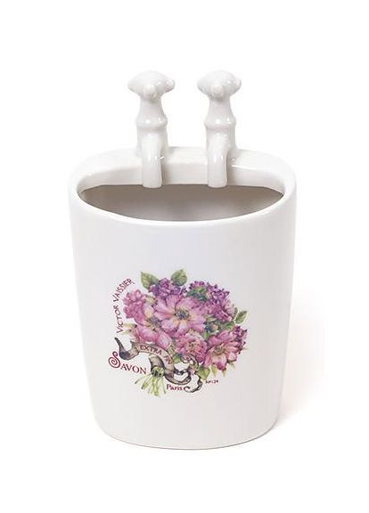 Підставка SAVON Ø6.5х11.5см для зубних щіток, фарфор Bona (332668839)