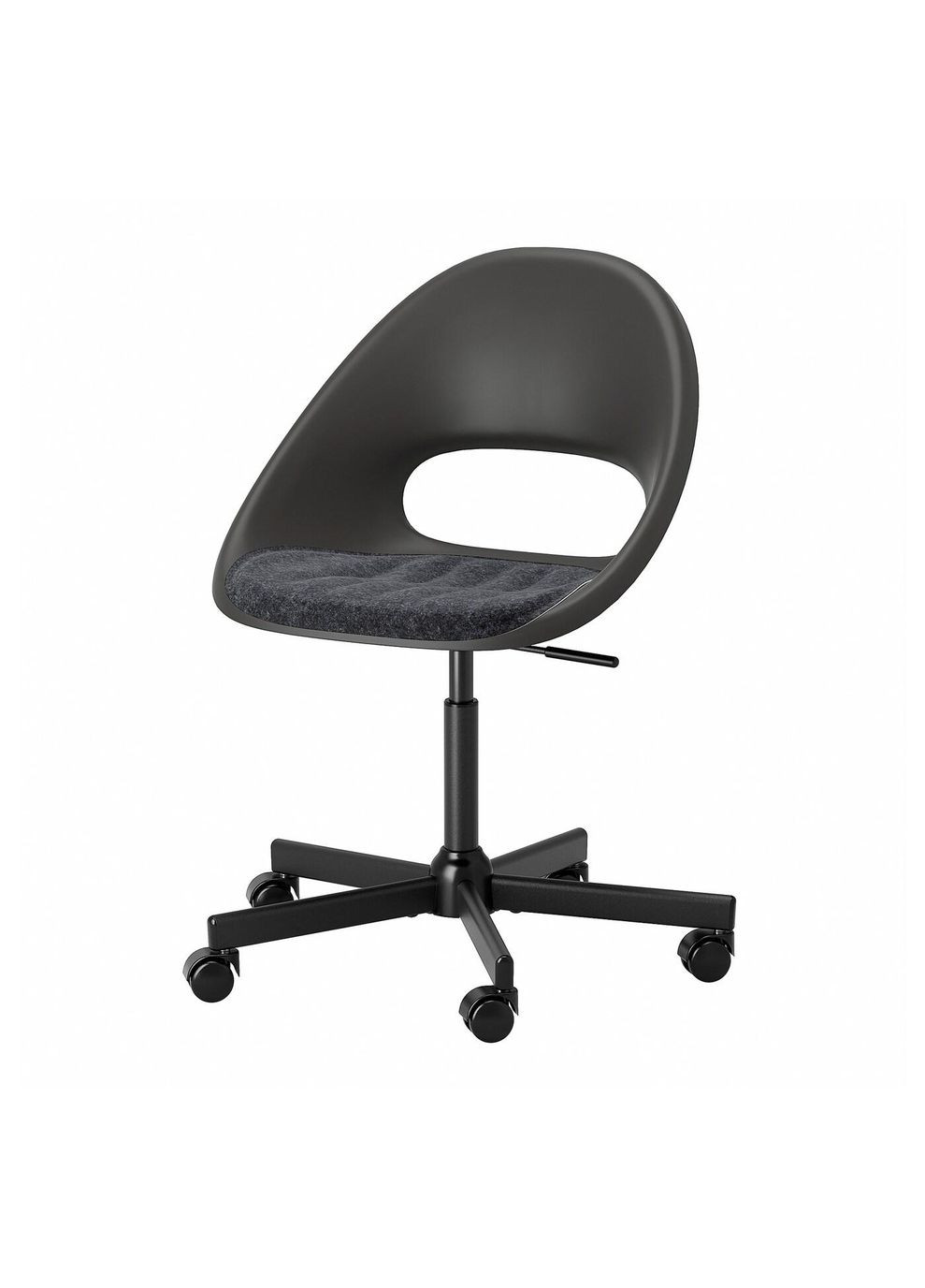 Подушка для крісла ІКЕА PYNTEN 41х43 см темносірий (30473205) IKEA (293483655)