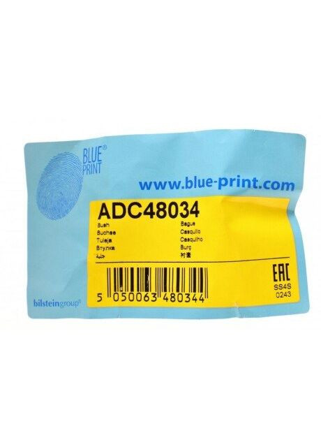 Втулка стабілізатора передн. Mitsubishi L200 III 4x4 -11 (вир-во ) Blue Print (345784004)