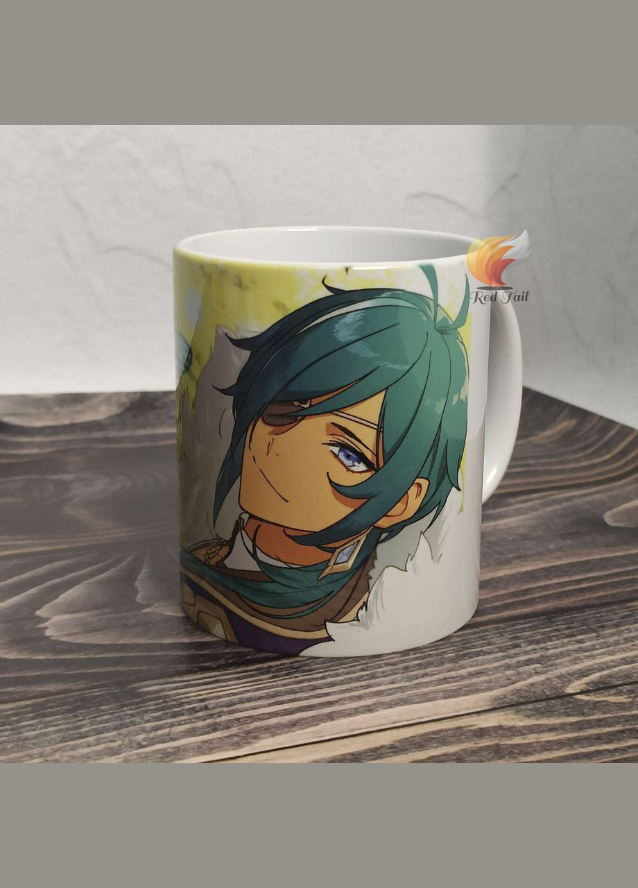 Чашка подарункова "Genshin Impact" (Кейа Альберіх) 330 мл No Brand (328438986)