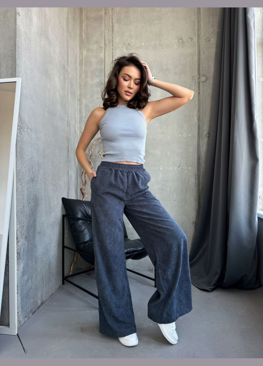 Брюки палаццо широкие Elanzh (317435905)