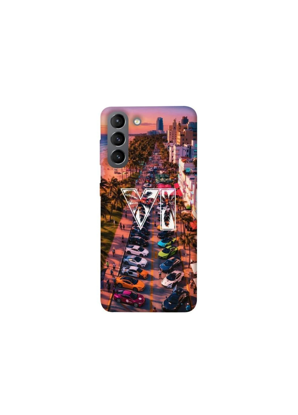 Чехол на Samsung Galaxy S21 GTA ver.2 Frontalka (396364185)