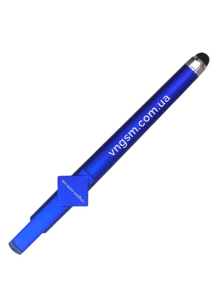 Ручка сувенирная VNGSM шариковая со стилусом и подставкой Blue No Brand (322899524)