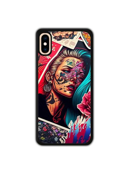 Чохол для Apple Iphone X Чорний No Brand (302083243)