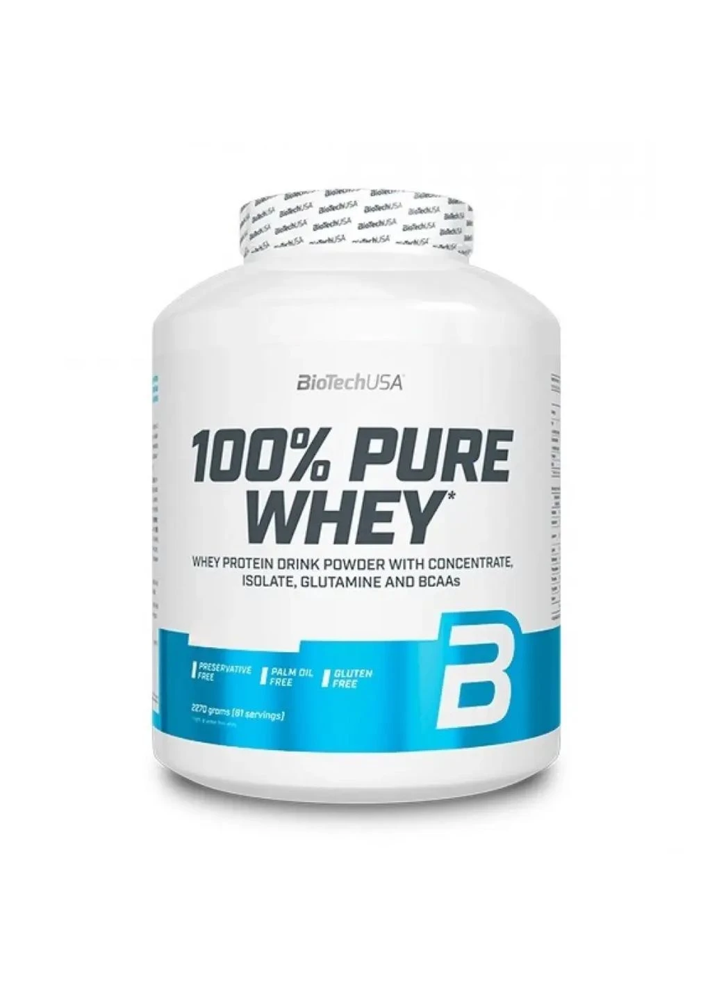 100% Pure Whey - 2270g Chocolate Coconut Biotechusa (380978321)