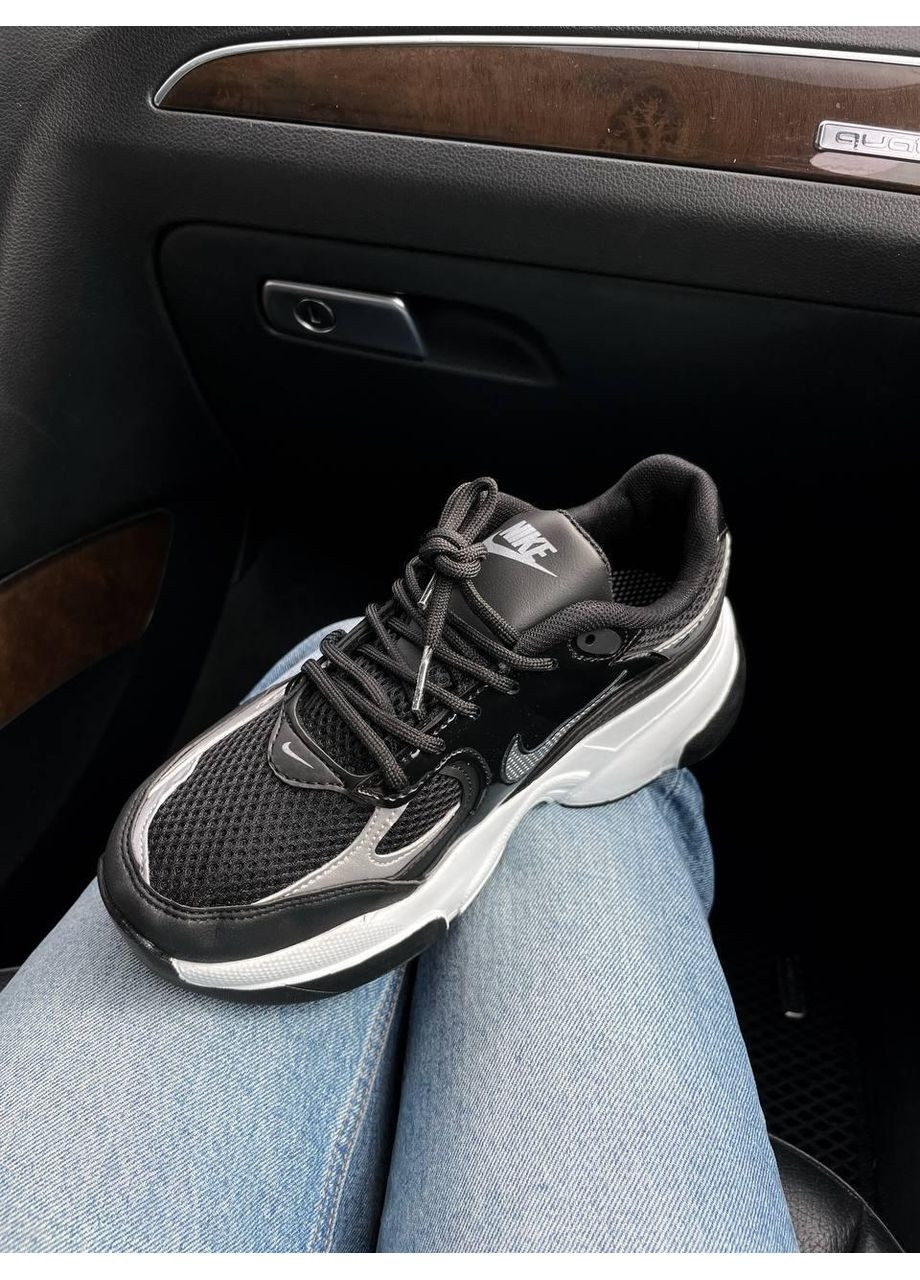 КРОССОВКИ ЖЕНСКИЕ NIKE PRO BLACK WHITE V2 НАЙК No Brand чёрные демисезоны (367177186)