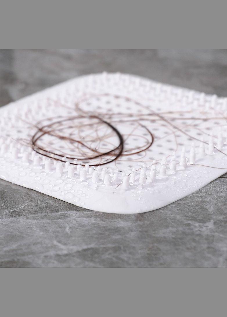 Уловитель волос для ванной комнаты ситечко-фильтр для раковины и душевого трапа No Brand (324834220)