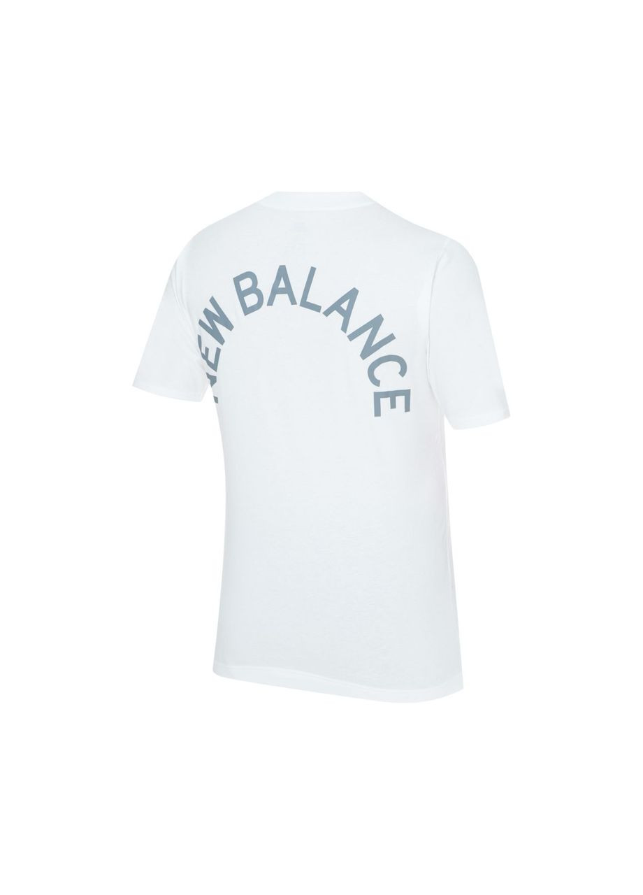 Белая мужская футболка archive graphics mt41985wt New Balance
