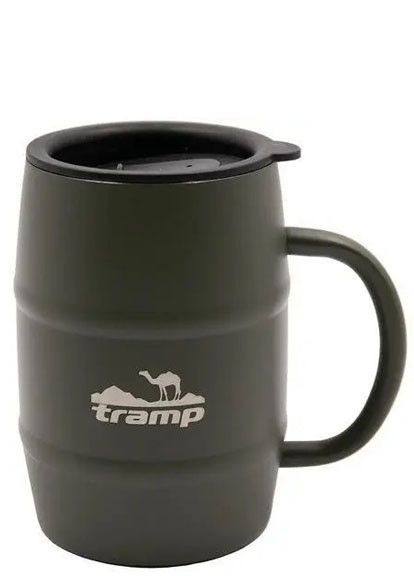Подарочная термокружка с крышкой 500 мл TRC-100-olive Tramp (282940472)