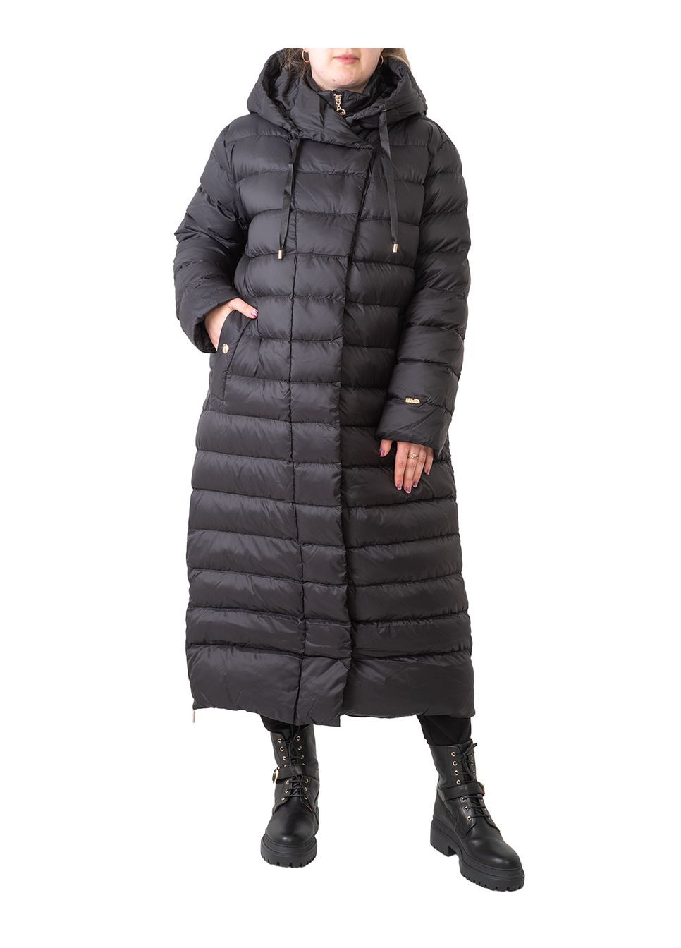 Чорне Пальто жіноче Liu Jo