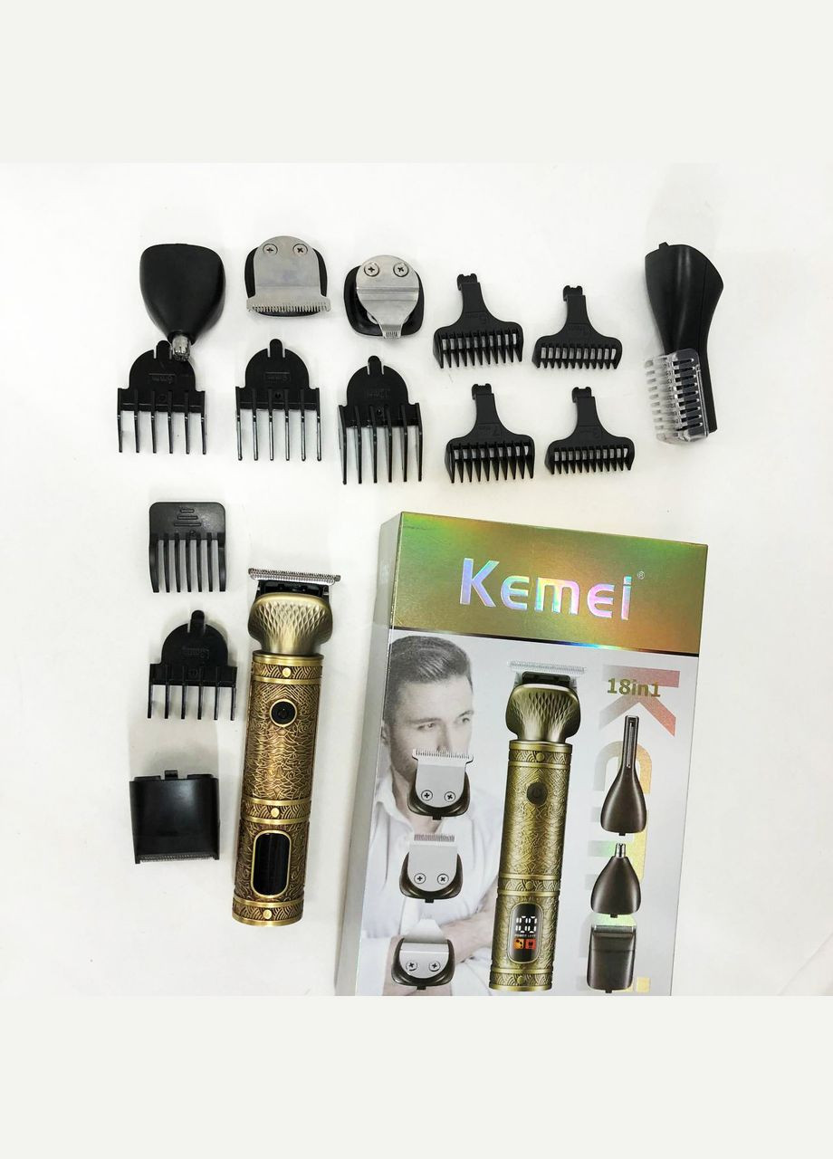 Професійна машинка для стрижки голови KM-2313, Машинка для стрижки волосся LK-256 для професіоналів Kemei (351485745)