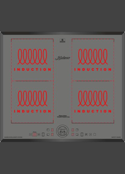 Варильна поверхня електрична KCT 6745 FI ElfAd Kaiser (323014445)